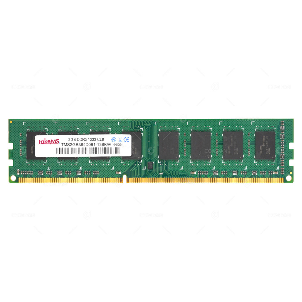 TMS2GB364D081  TAKEMS MEMORY 2GB PC3 10600 DDR3 1333